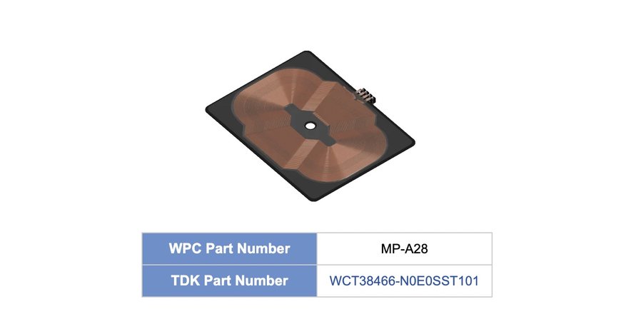 Introduction to TDK’s New MP-A28 Wireless Power Pattern Coil